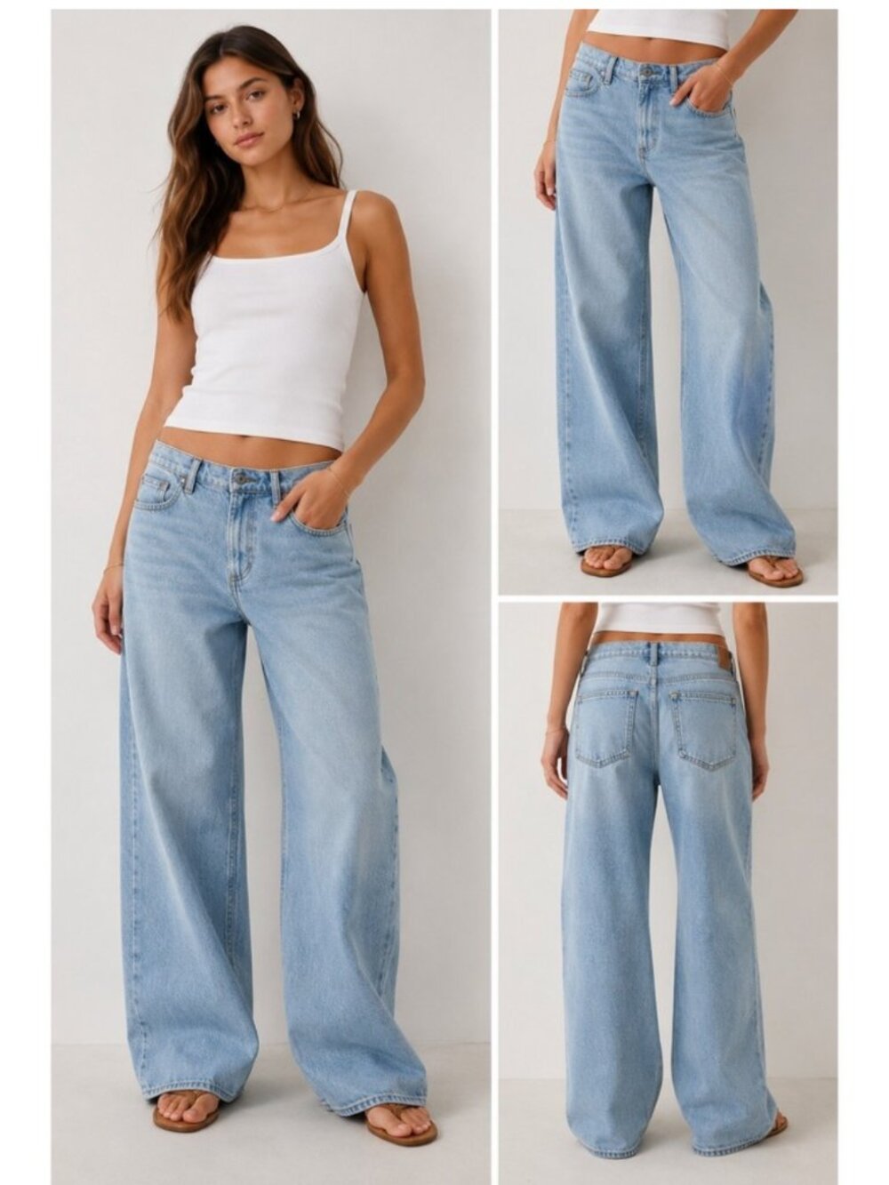 ABERCROMBIE | Women's | Curve Love "The Baggy" Low Rise Jeans | Size 33/16